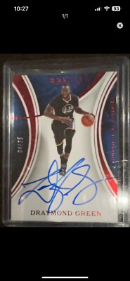 Draymond Green SDG Panini Immaculate Collection: Signature 
