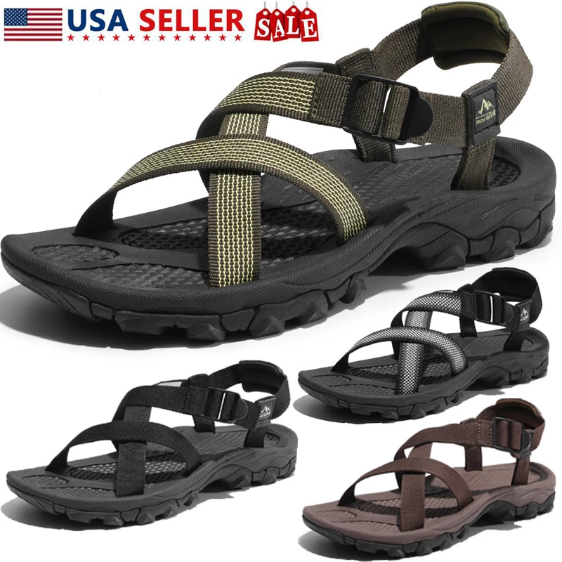 NORTIV 8 Men Sandals Hiking Water Beach Open Toe Athletic Sport