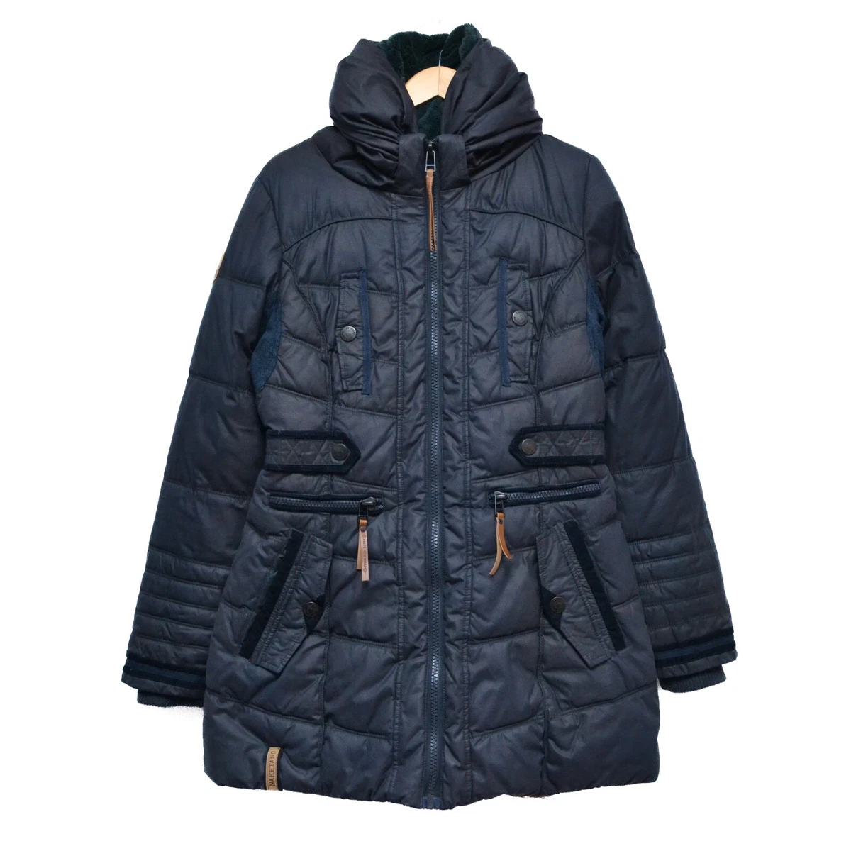 Naketano Women's Winter Blue Jacket Coat Size M | eBay