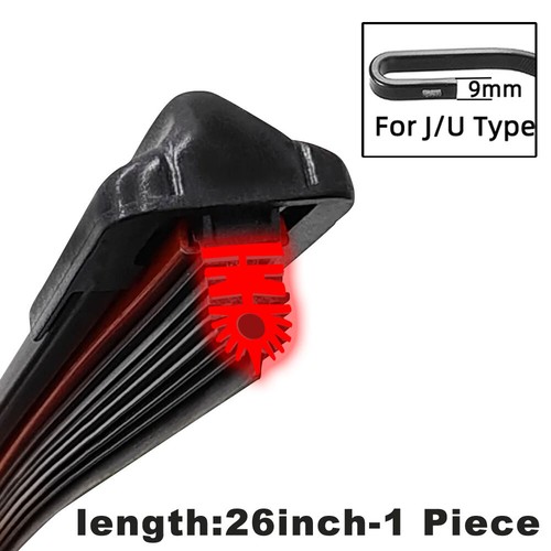 11 layer Rubber Strip Wiper Blade Car Front Windshield Wiper Blade 16"18"24"26" - Bild 13 von 13