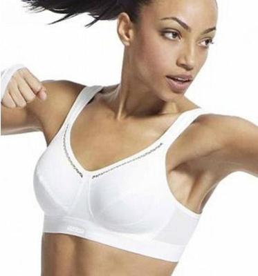 Shock Absorber sports bra Running Gym Fitness White Level 3 Support 500102  NEW | eBay