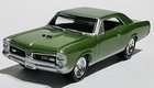 Vtg Johnny Lightning 1967 Pontiac GTO Green 1:64 Scale
