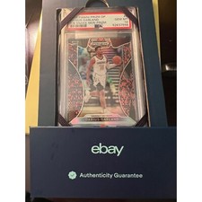 2019 Panini Prizm DP Darius Garland RC RookIe RED BLACK SNAKESKIN SSP PSA 10