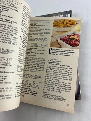 Lot of 3 Good Food Magazine Booklets 1980's Recipes Ice Cream Holiday Delights - Picture 7 of 8