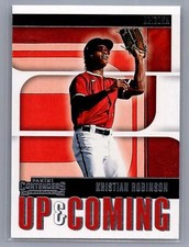 Kristian Robinson Card 2020 Panini Contenders #UC-4 Up and Coming Rookies