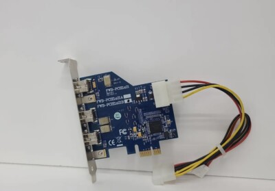 1PCS IOI FWB-PCIE1X21A/B PCI-E to 1394B capture card 800M- mk WITH WIRE