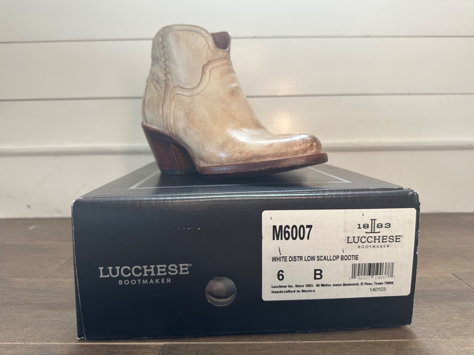 Lucchese Ericka Western Cowgirl Bootie Women’s Size 6 Worn Once With Box image 8
