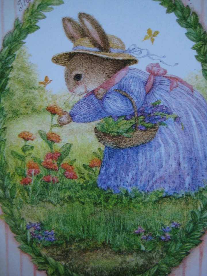 UNUSED vintage greeting card Holly Pond Hill BIRTHDAY Sow Kindness