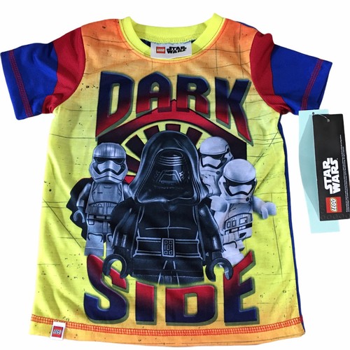 NEW Star Wars Pajama Set Pajamas Boys 4 Lego Darth Vader Dark Side Stormtroopers - Picture 3 of 10