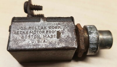 Jos. Pollak Corp, Boston USA - Druckschalter - evtl. für Willys Jeep