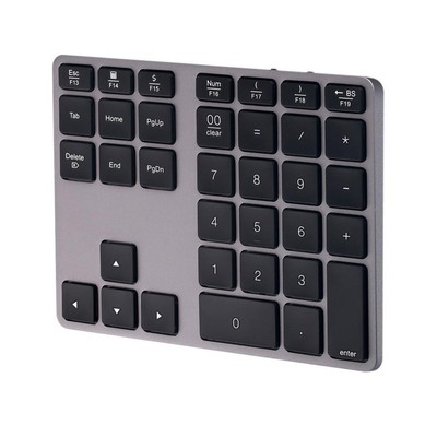 Wireless Numeric Keyboard Akku 34 Tasten Tastatur
