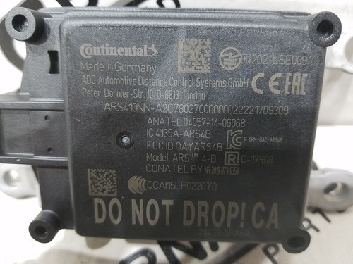 GENUINE NISSAN MICRA 2016-2022 FRONT CRUISE DISTANCE RADAR SENSOR 28438-5FA6A - Picture 5 of 6