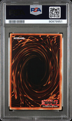 YUGIOH LD10-EN000 SALAMANGREAT SUNLIGHT WOLF GHOST RARE PSA 8 NM