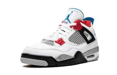 New Nike Air Jordan 4 Retro GS SZ 6y What The 4 Fire Red CI1184