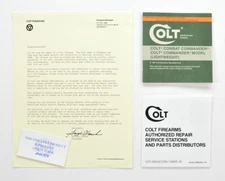 Colt Combat Commander, Commander (Ltwt) Manual PLUS. 1981. Free Shipping!