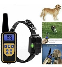 COLLARE 800M IMPERMEABILE TELECOMANDO CANI SCOSSA ELETTRICO ADDESTRAMENTO LCD IT