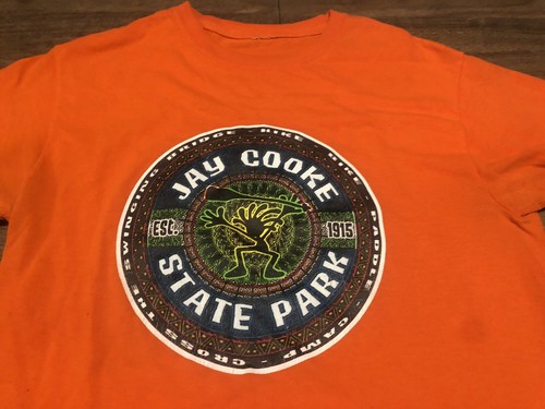 Jay Cooke State Park Carlton Minnesota Small Orange T Shirt - Picture 3 of 8