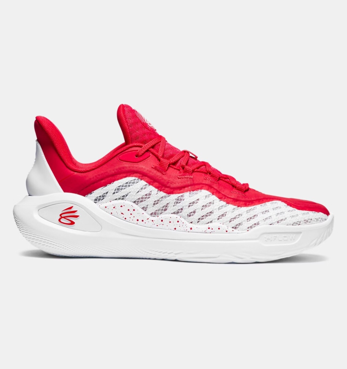UNDER ARMOUR CURRY11 アンダーアーマー カリー 29cm Under Armour Curry 11 Team Mens Basketball Shoes Size 9 Red White