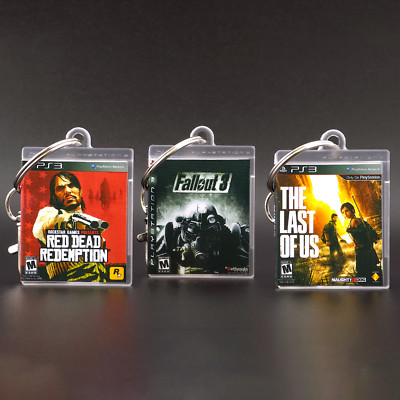 Playstation 3 / PS3 Schlüsselanhänger / Keychain - Miniatur Spielhülle