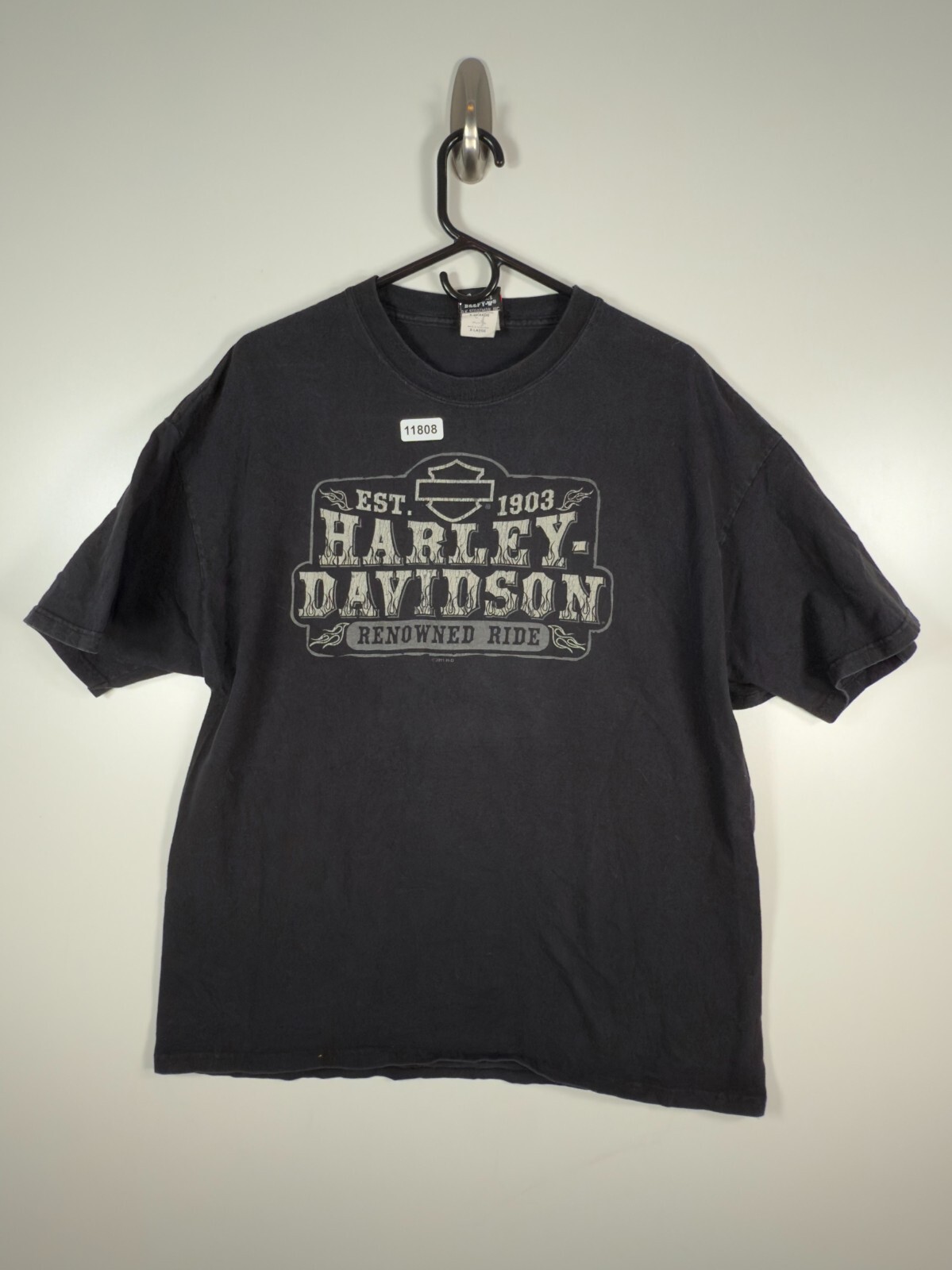 FILA T shirt Harley Davidson uomo Grand Canyon Whiskey Row Arizona moto biker taglia XL