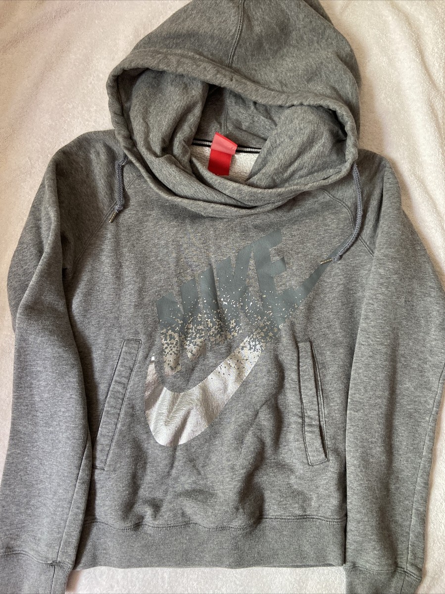 grey nike air hoodie womens