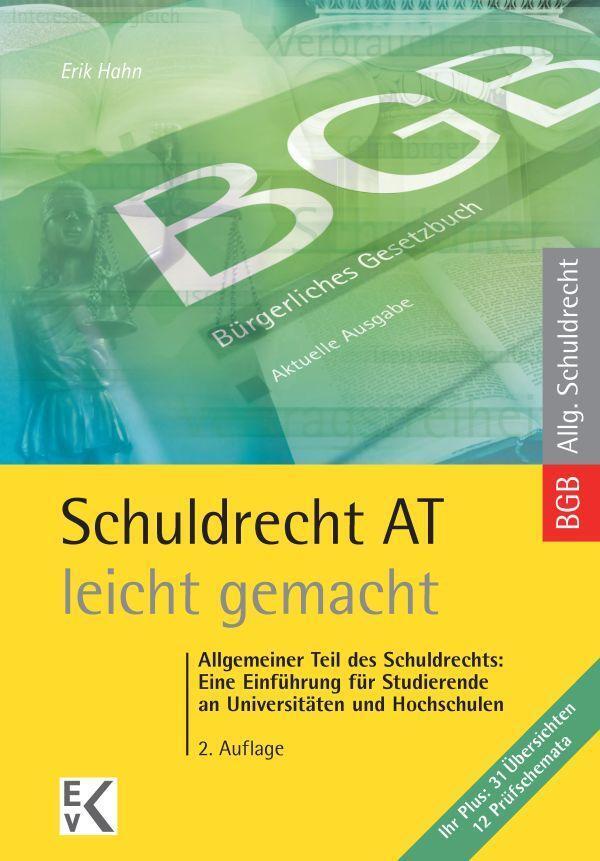Thumbnail - Schuldrecht At - Leicht Gemacht Erik Hahn 9783874403498