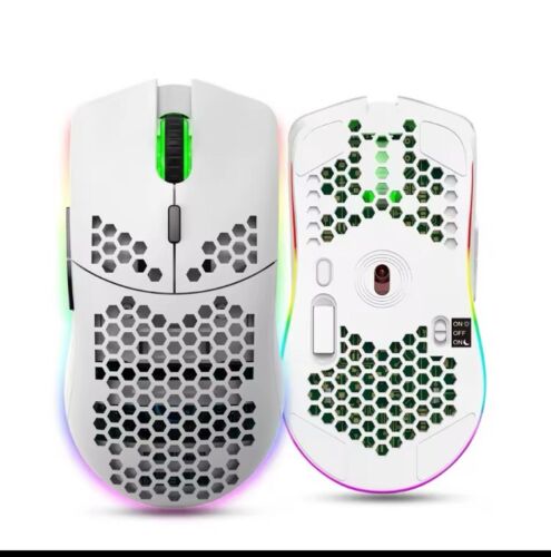 2.4G Wireless Gaming Mouse RGB Lighting Charging Mouse with Adjustable DPI - Picture 2 of 16