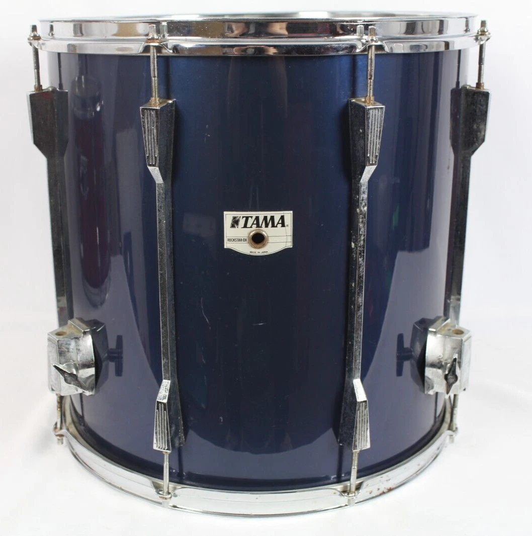 Tama Rockstar DX Dark Blue Floor Tom Drum 16