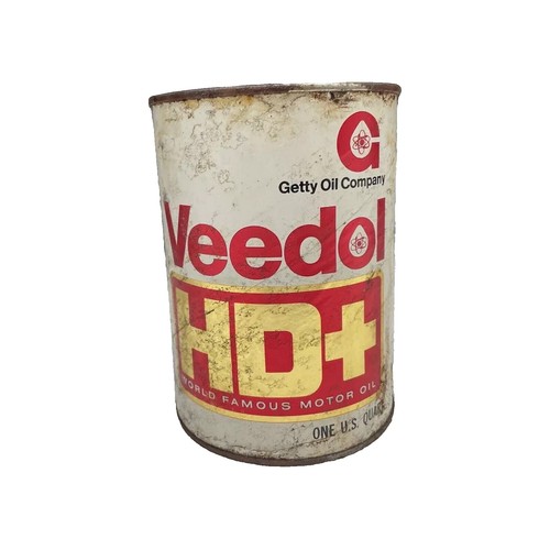 Veedol Vintage 5 Gal. Oil Can Flying A Oils And Greases MT. Vernon