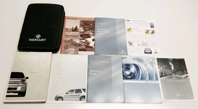 2006 MERCURY MARINER SUV OWNERS MANUAL CONVENIENCE LUXURY PREMIER 2.3L