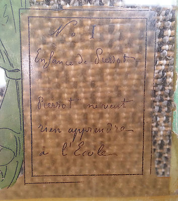 LOT DE 3 Plaques En Verre Pour Lanterne Magique « Cendrillon » EUR 50