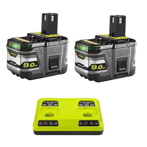 8~12AH 18V Battery For Ryobi One+ Plus P108 Li-ion RB18L50 RB18L40 P104 /Charger - Picture 47 of 56