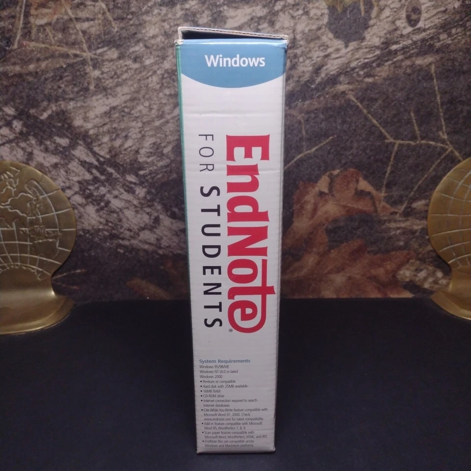 EndNote For Students V5 (Windows Edition, CD ROM) Bibliography creation Software - Image 2 of 4