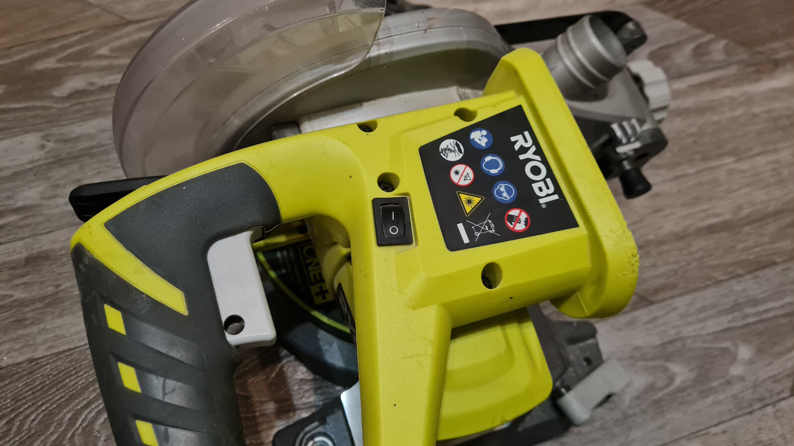 RYOBI MITRE SAW. 18v ONE+ EMS190DCL (Body Only) eBay