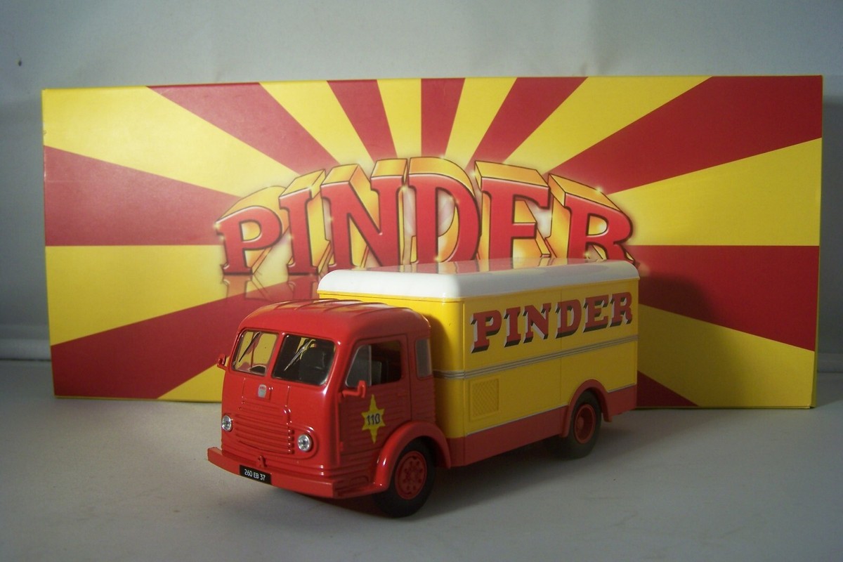 Miniature 1/43 Direkt Collection – Camion Simca Cargo Cirque Pinder – N°110 Frigo Viandes