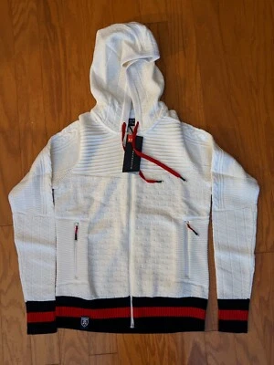 Under armour Threadborne Log Manga Hoodie Equipo Ee.uu. Blanco Rojo Azul 1303144 - Imagen 1 de 4