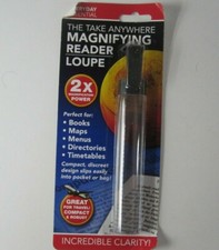 Everyday Essential Magnifying Reader Glass 2X Book Map Menus Directories more