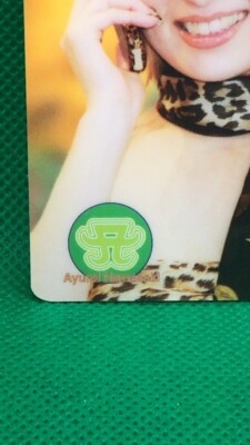 Ayumi Hamasaki Trading Card collection card Japan Singer vintage