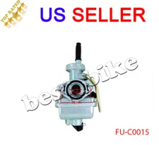 PZ16 Carburetor ATV Quad Bike Carburetor w/Hand Choke Lever 50cc 70cc 16mm Carb