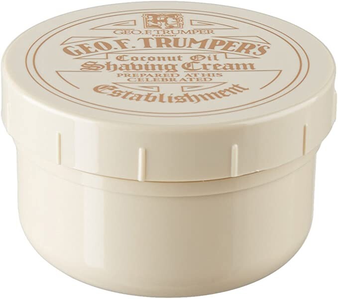 Geo F Trumper  Shave Cream - Coconut Oil  200gm Tub Shaving Soft -