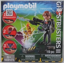 GEOBRA PLAYMOBIL 2018 GHOSTBUSTERS II  9347 PETER VENKMAN FIGURE SET SEALED