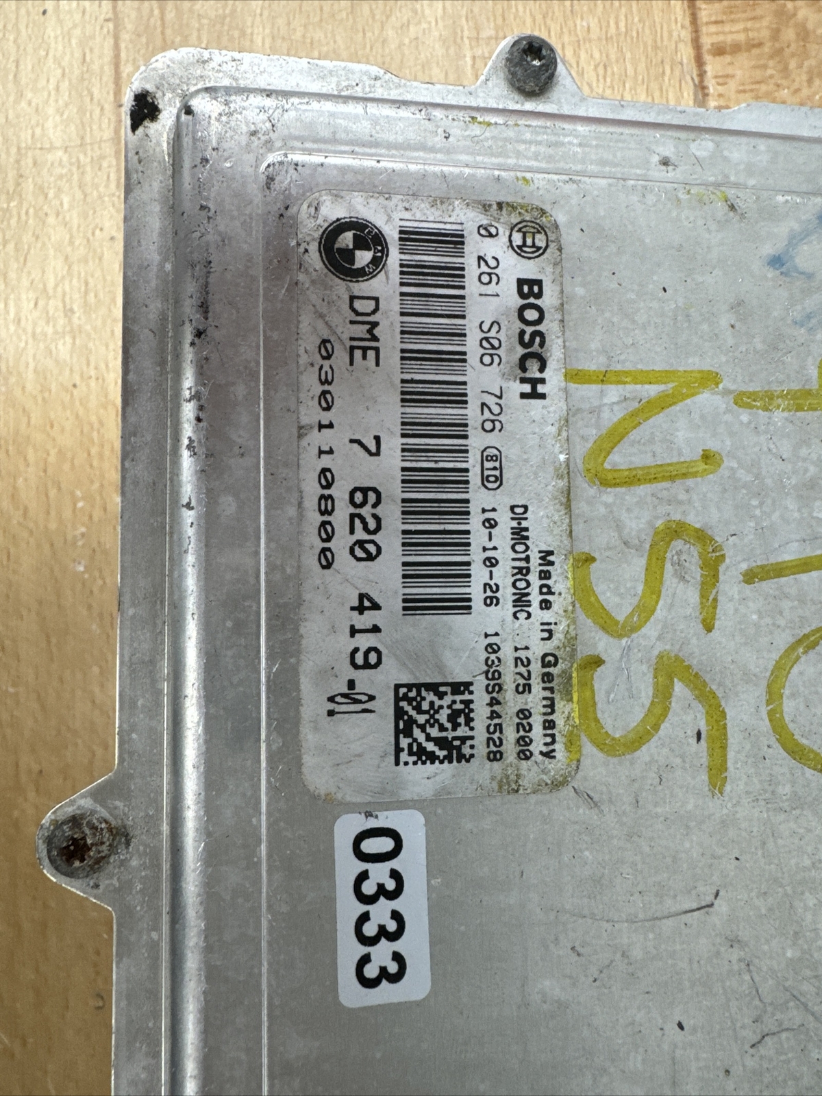 2011 BMW 535 F10 ECU DME Engine Control Computer ECM 7620419  