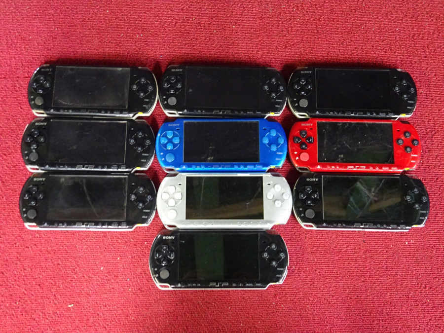 Sony Psp 3000 Lot Of 10 Random Set Console System Junk For Parts Ebay