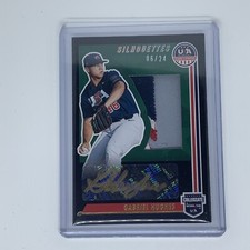 2022 Stars & Stripes Silhouette Signature #SIL-GH Gabriel Hughes Auto #/24