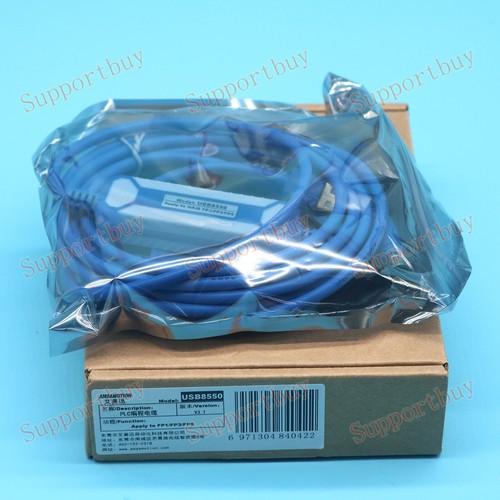 one New USB8550 For Panasonic FP1 FP3 FP5 Series PLC Programming Cable In Box - Picture 2 of 5