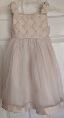 Cinderella Couture Toddler Girl Ivory Dress Pearls Flower Girl Pageant 2T |  eBay