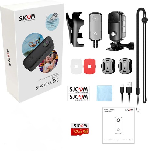 Action Cam 4K 30FPS 20MP WiFi EIS Mini Action Kamera Wasserdicht 30M Camcorder - Bild 19 von 19