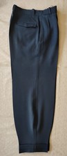 Original 1940 Vintage 40s Zoot Suit Blue Pants Swing Size 30"