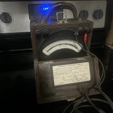 Vintage 1942 Weston Voltmeter Model 45 Weston Electrical Instruments