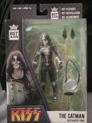 Kiss Catman Figur Peter Criss Rock Star Destroyer Tour 13 cm 5 Zoll groß Neu  